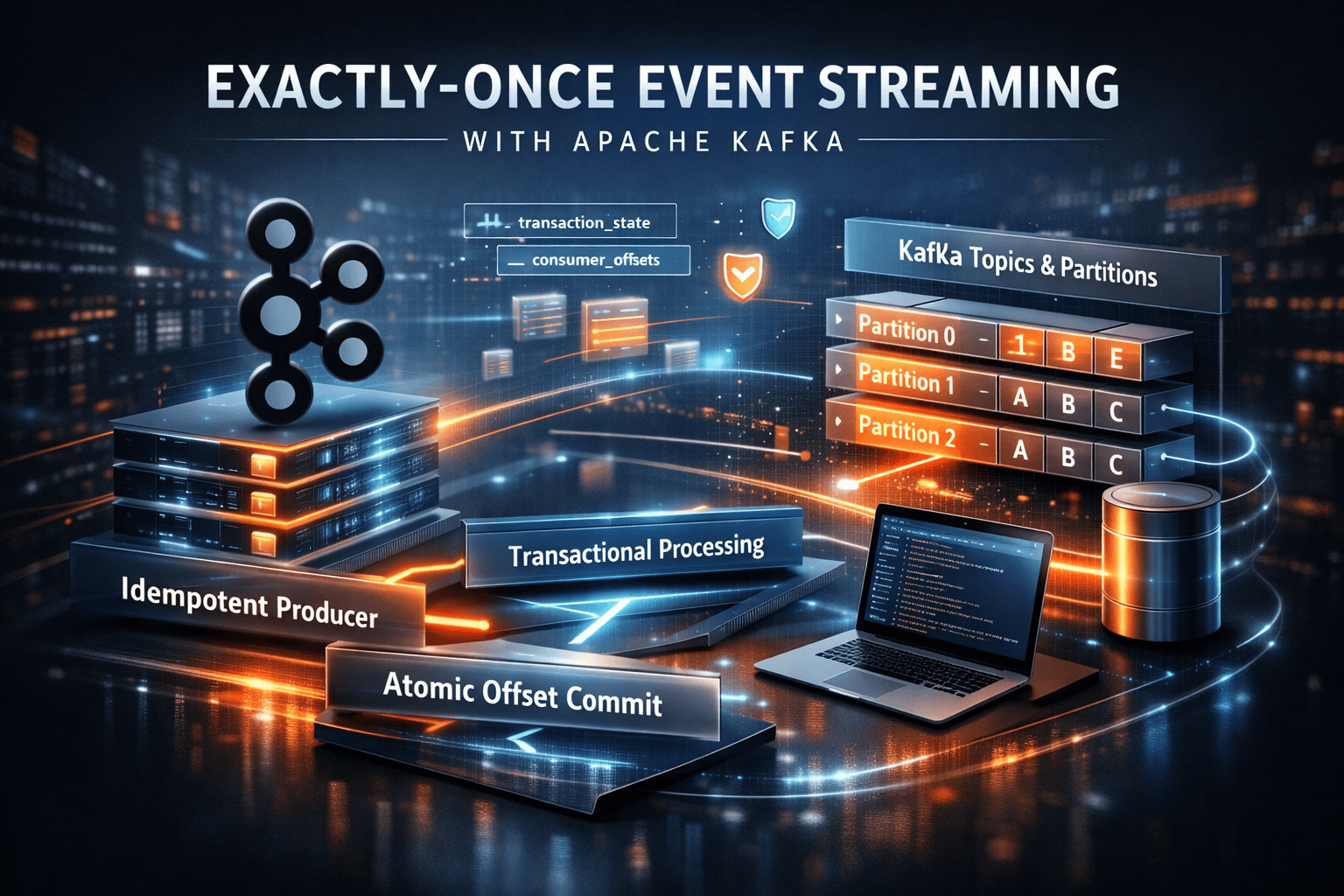 Exactly-Once Event Streaming with Apache Kafka: Deep Dive into Idempotent Producers, Transactions, and Distributed Guarantees